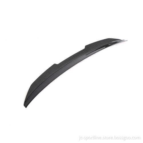 GT Style Carbon Fiber Rear Spoiler Trunk Wing for Audi A4/S4 B9 Sedan 2015-2023